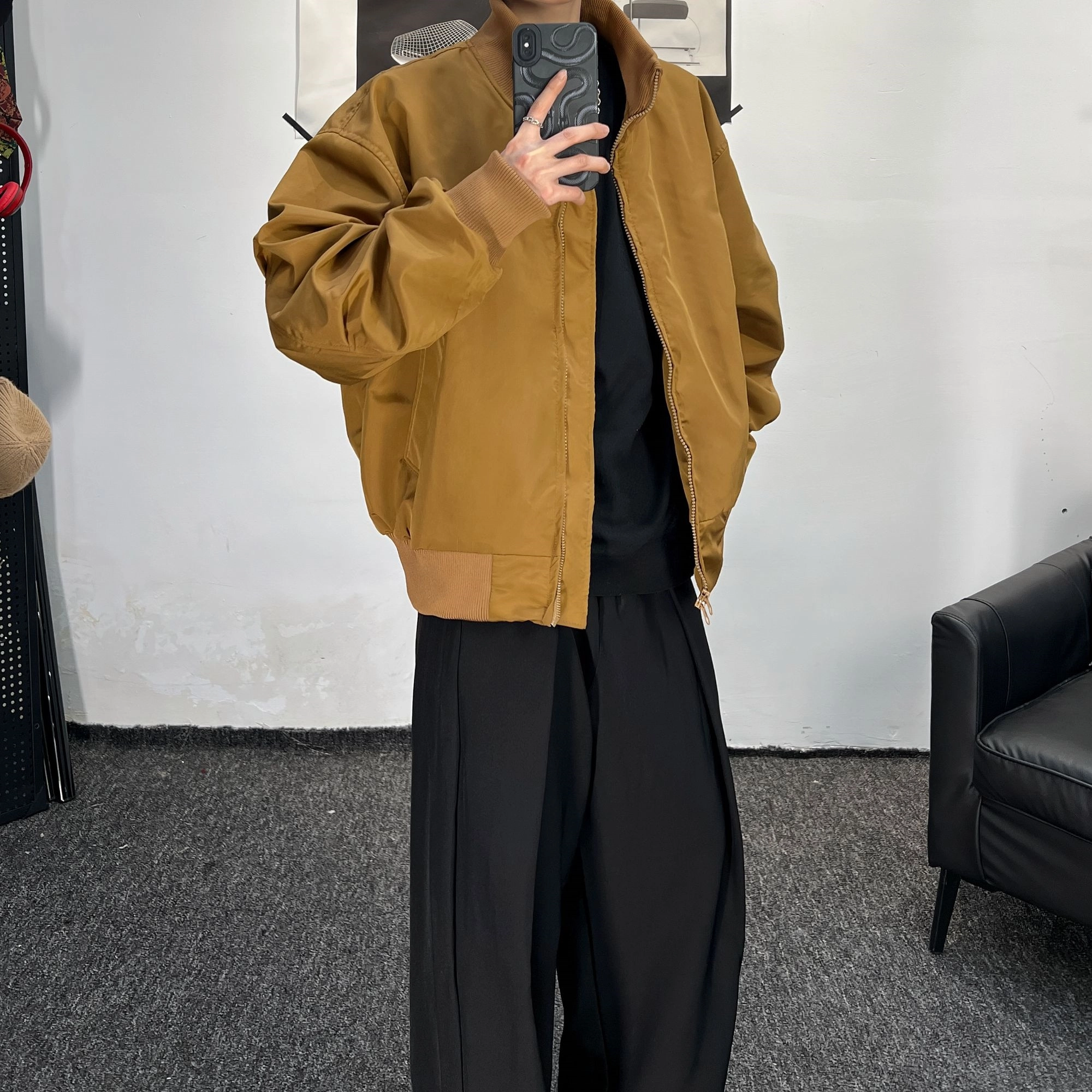 CORNILOT cleanfitbomber