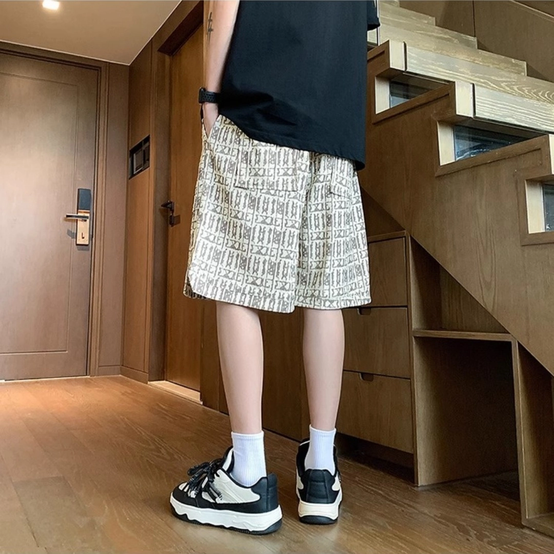 木木兔 美式男士短裤夏季潮流百搭男生裤子简约休闲夏天工装裤 男款