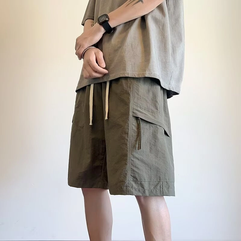 木木兔 美式男士短裤夏季潮流百搭男生裤子薄款宽松运动简约休闲夏天工装裤 男款