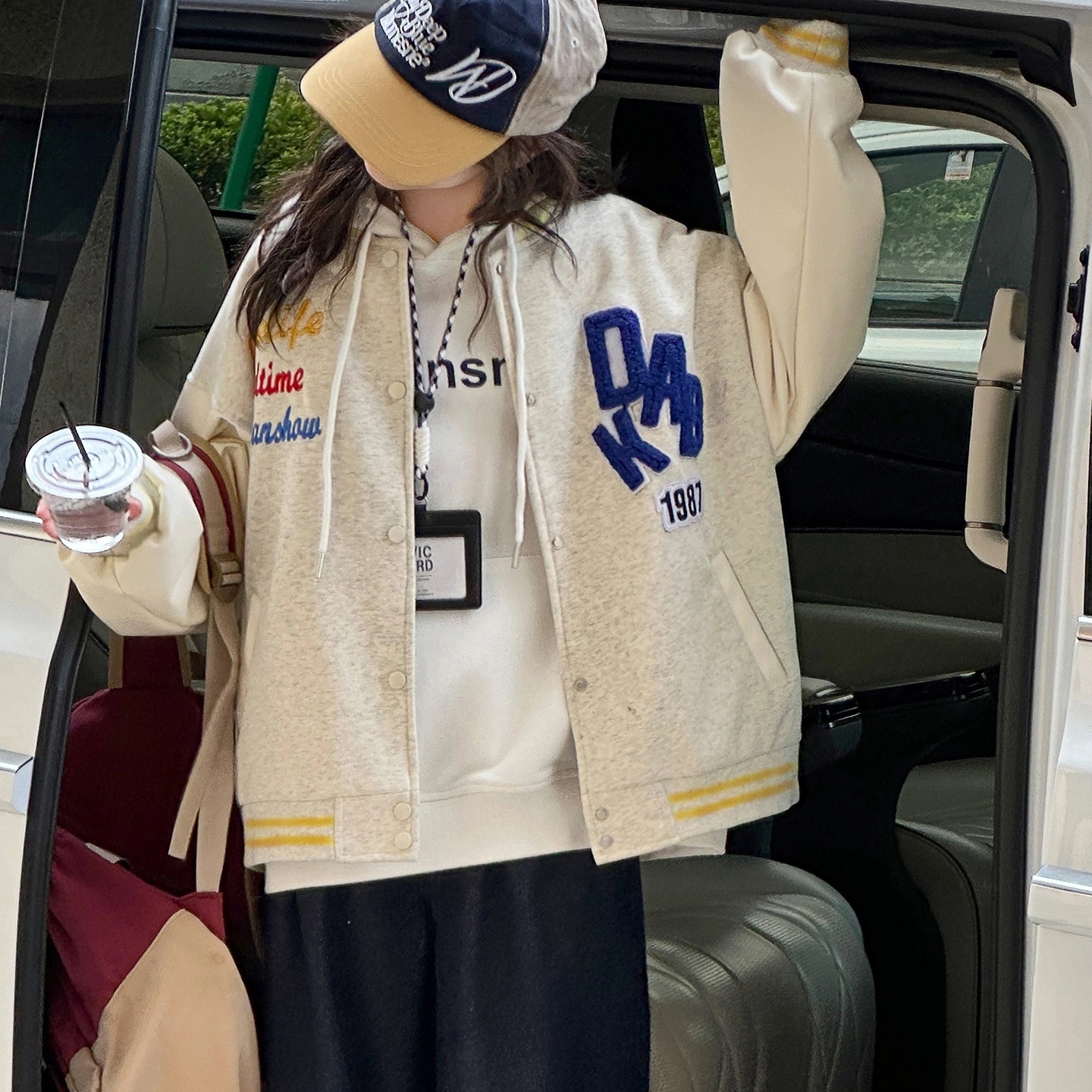 木木兔儿童上装卫衣 中大童秋冬童装外套早秋春秋女孩衣服秋季上衣长袖小学生开衫简约时尚百搭