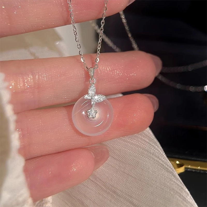 钰宝悦 璀璨闪耀 翩翩蝴蝶  新中式国风小众设计 精致优雅清冷氛围感#好运 铜 项链 女款