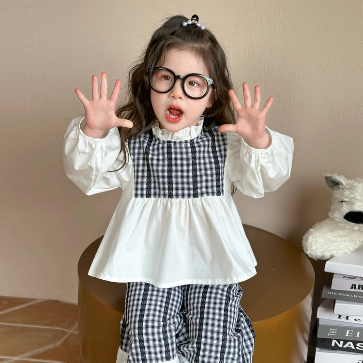 比比我休闲运动套装  女童夏季大童潮牌小孩衣服 小女孩短袖洋气时髦 舒适帅气轻便百搭