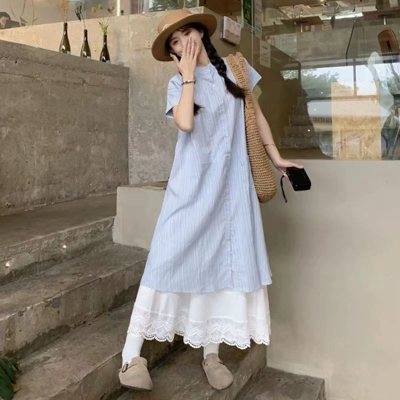比比我休闲运动套装  女童夏季 时尚 百搭大童潮牌小孩衣服 小女孩短袖洋气时髦 舒适帅气轻便