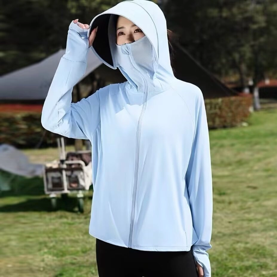 天才小熊 透气轻薄修身百搭防紫外线防晒服 女款