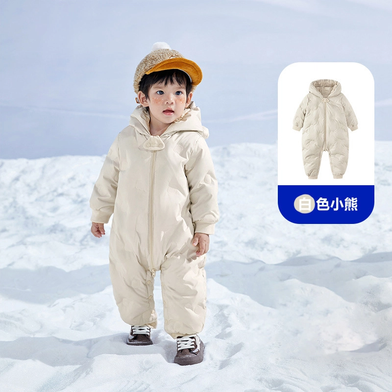俞兆林 连体衣 婴幼儿羽绒男童女童冬季宝宝洋气爬服婴儿衣服