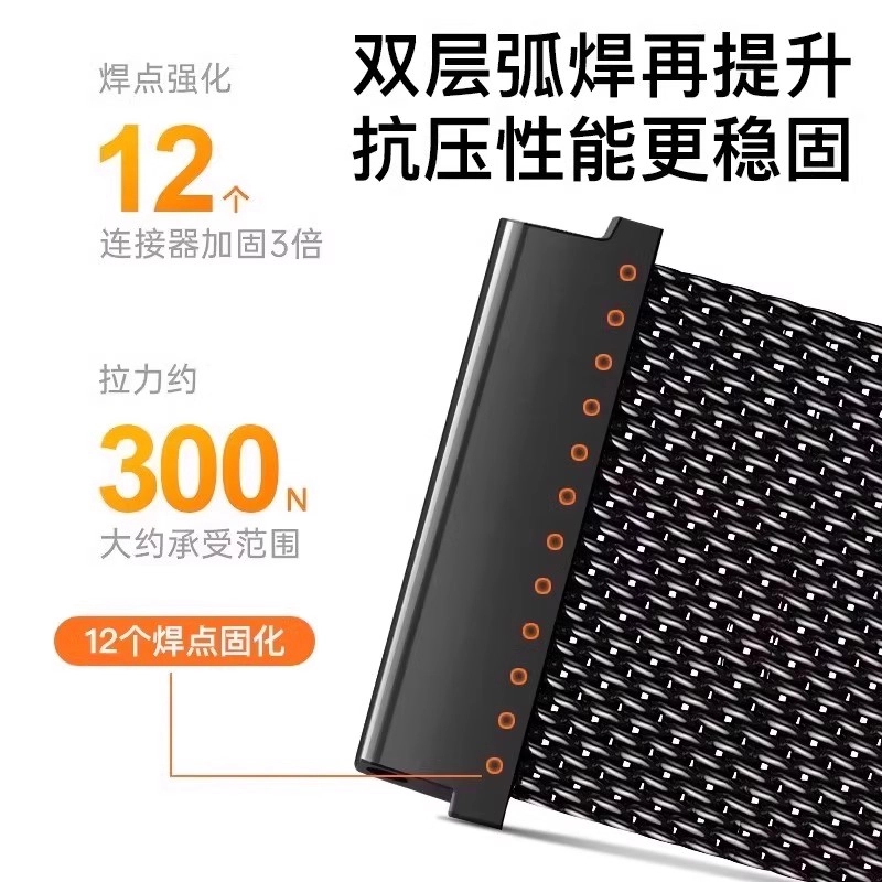 沃物赫 表带 小米适用 金属材质 米兰尼斯时尚百搭简约夏季透气手表表带 男女同款通用