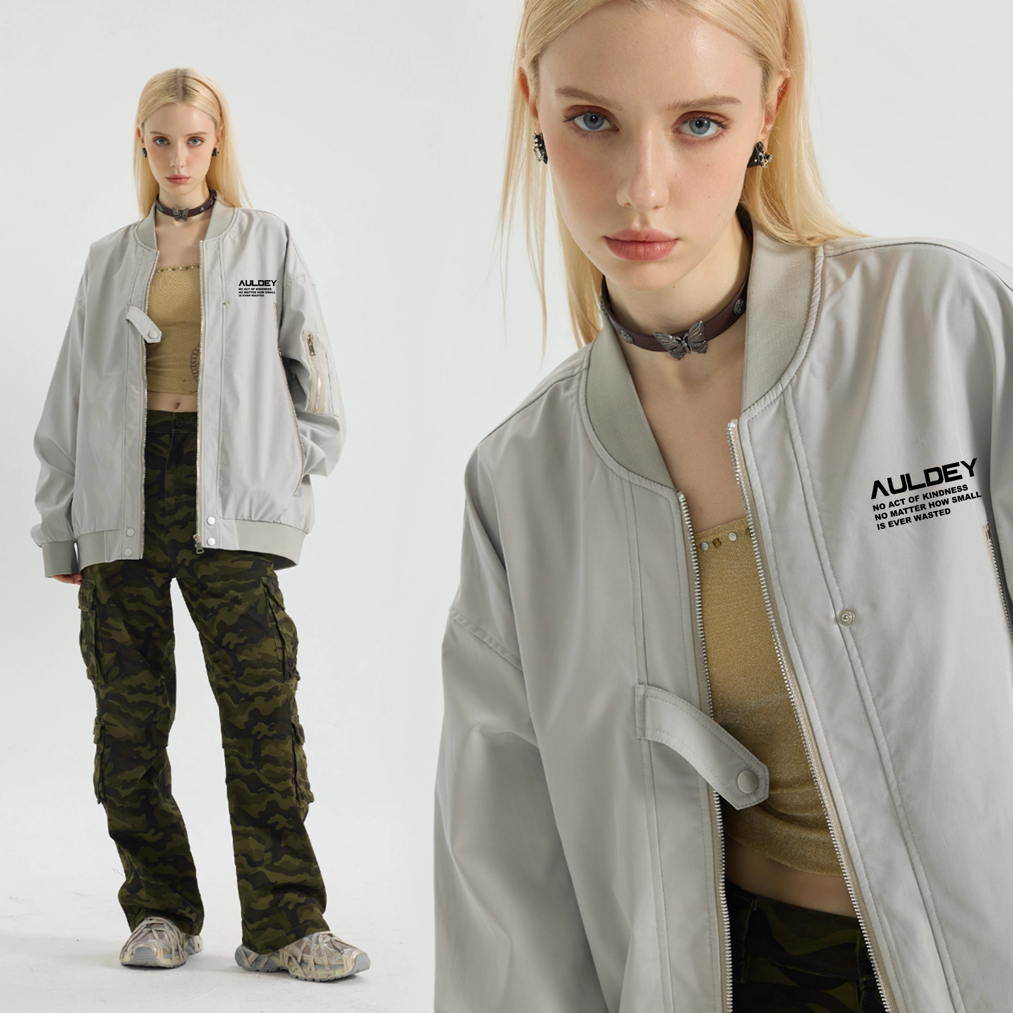 AULDEY cleanfitbomber