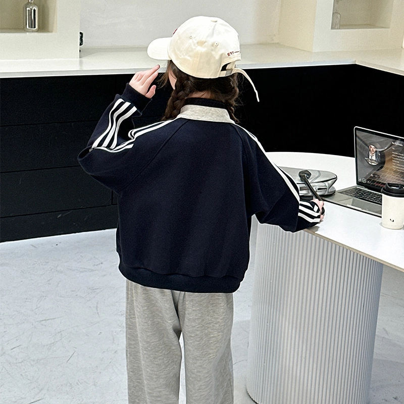 帕兰朵棒球服 简约时尚休闲百搭字母外套 青少年