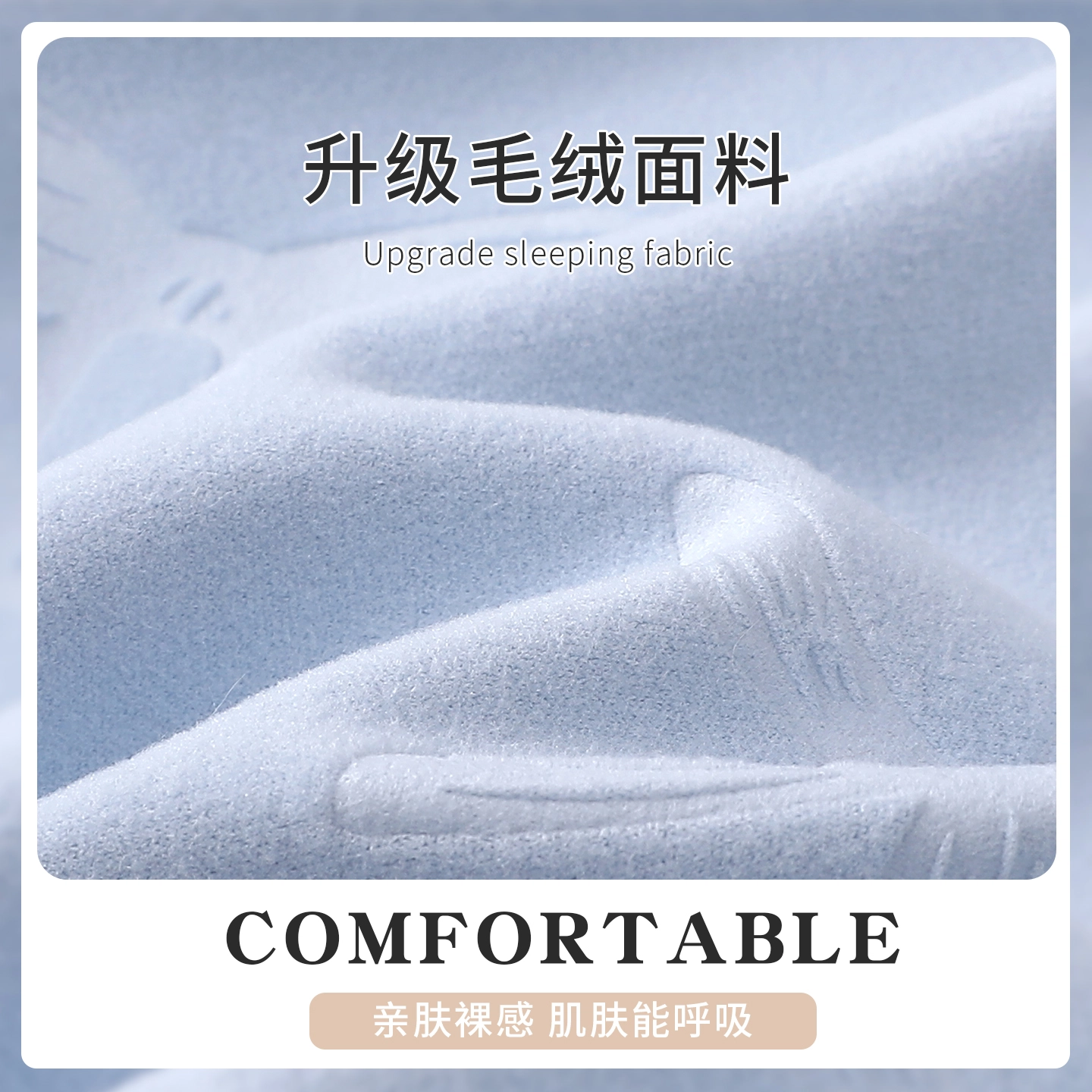 静英鸾 休闲时尚简约蓝卡通小狗亲肤舒适可爱可外穿家居服睡衣套装 女款