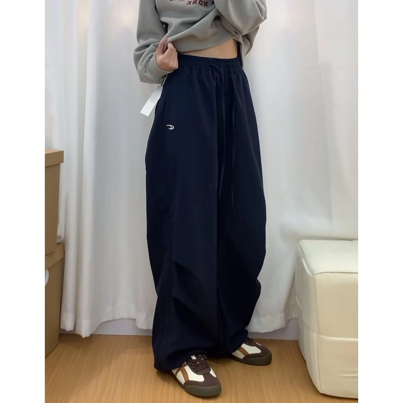 悍戈 美式复古潮流百搭舒适亲肤拖地长裤休闲裤 男女同款