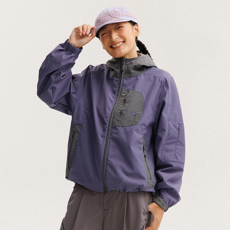 宫奴 山系机能连帽衣外套户外防水轻量化登山服运动夹克 男女同款
