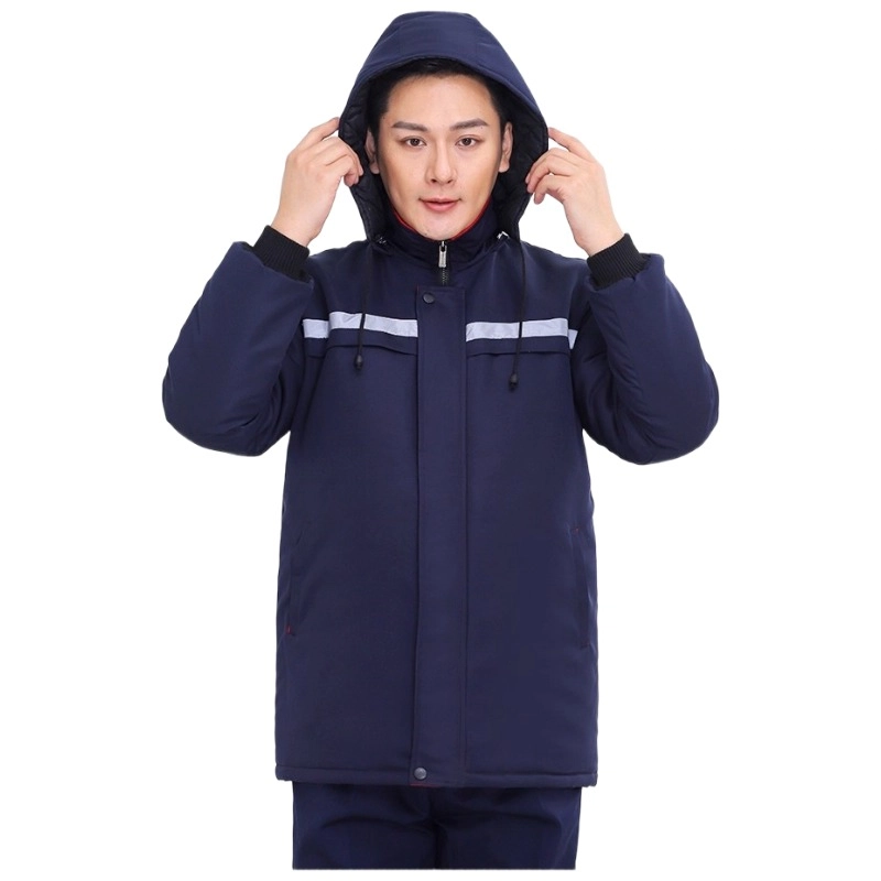 邦固依品 冬季工作服棉袄男防寒加绒上衣耐磨加厚保暖劳保服棉衣棉服 男女同款