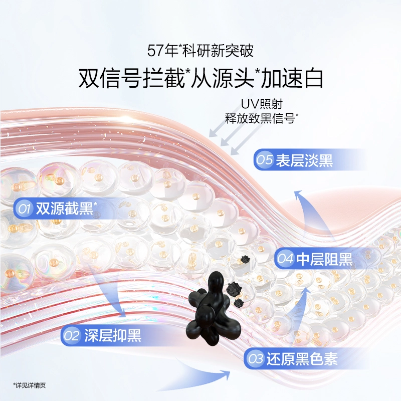 欧诗漫 珍白因双源共创水乳护肤套装 提亮淡斑保湿美白滋润补水