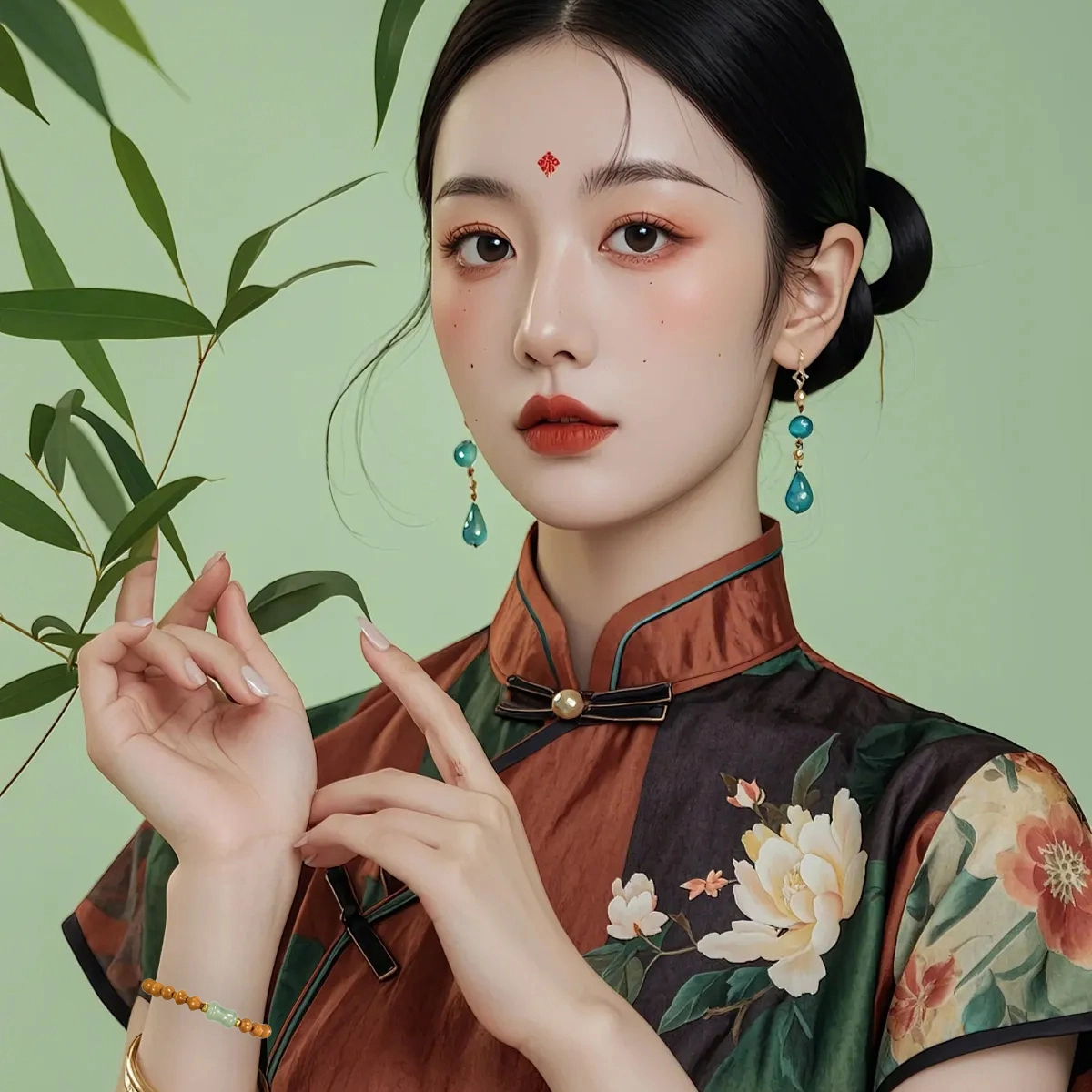 九隆古 竹节 节节高升单圈盘玩 复古串珠本命年转运佛珠  生日纪念日礼盒装#好运 橄榄核 手串 男女同款情侣款