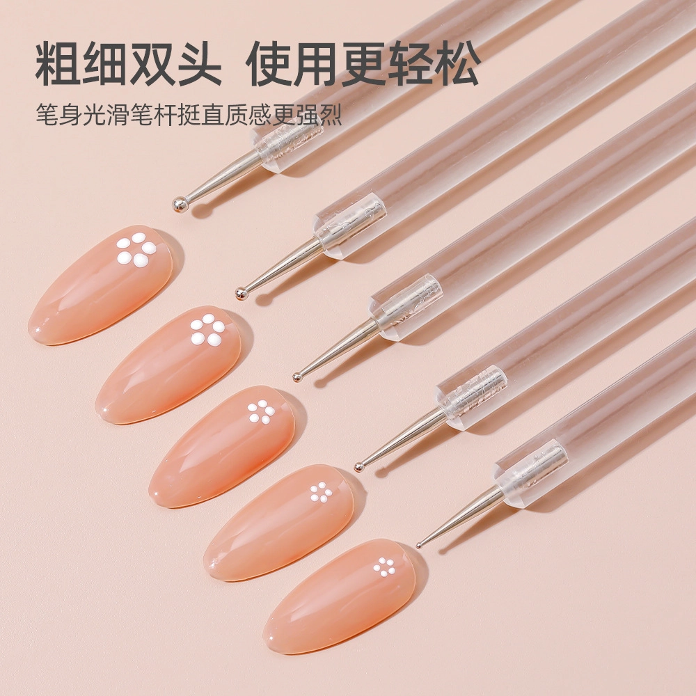 计轩 美甲点钻笔点花勾边波点双头点珠笔 美观方便