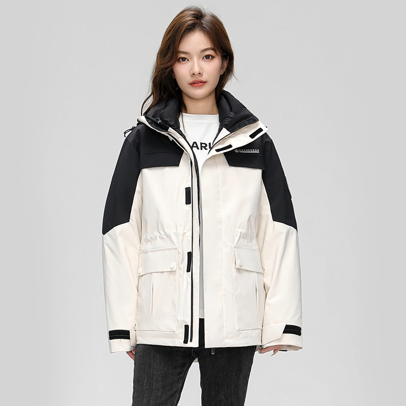 雅鹿 防风防雨户外登山服冲锋衣 女款