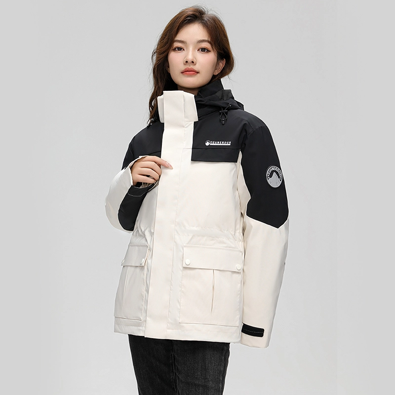 雅鹿 防风防雨户外登山服冲锋衣 女款