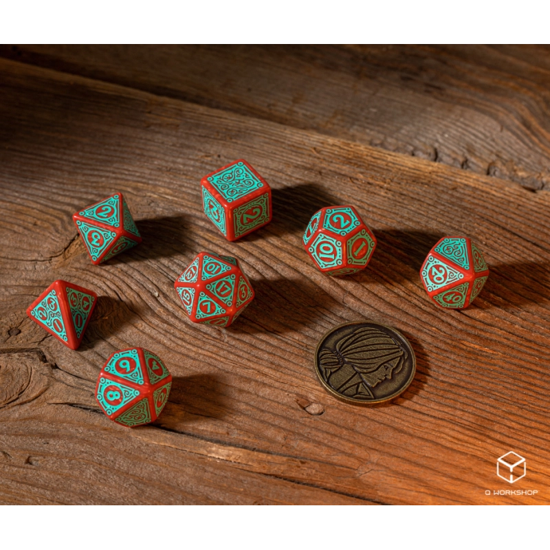 The Witcher Dice Set. Triss - Merigold the Fearless