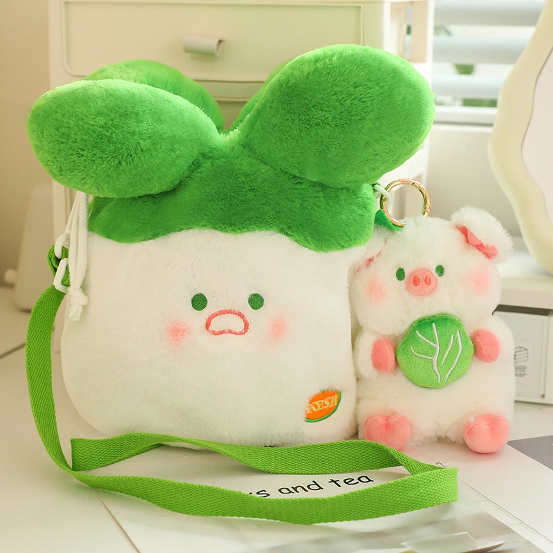 嗷嗷熊 白菜猪 玩偶 毛绒公仔