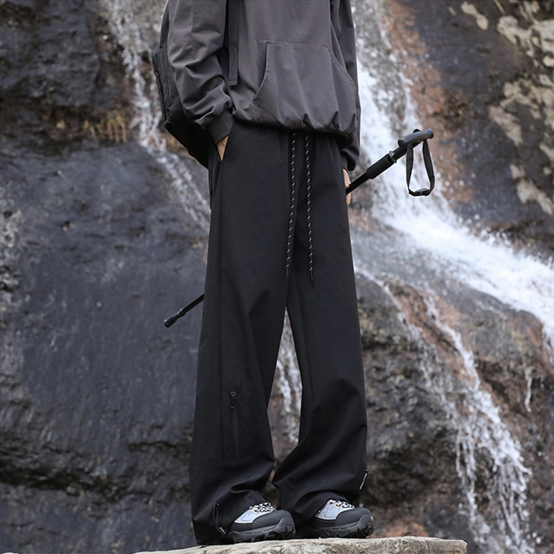 羽浅 山系户外登山机能裤徒步直筒长裤子休闲裤 男女同款