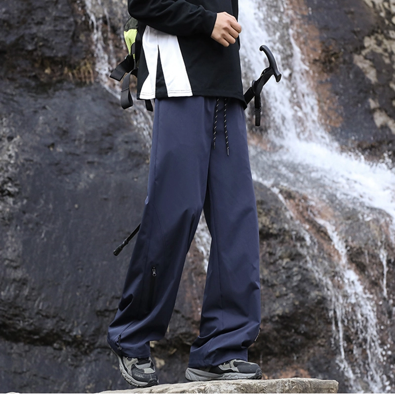 羽浅 山系户外登山机能裤徒步直筒长裤子休闲裤 男女同款