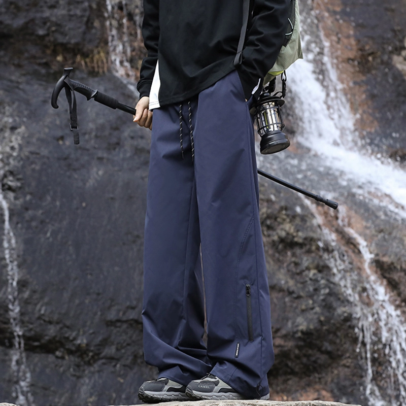 羽浅 山系户外登山机能裤徒步直筒长裤子休闲裤 男女同款