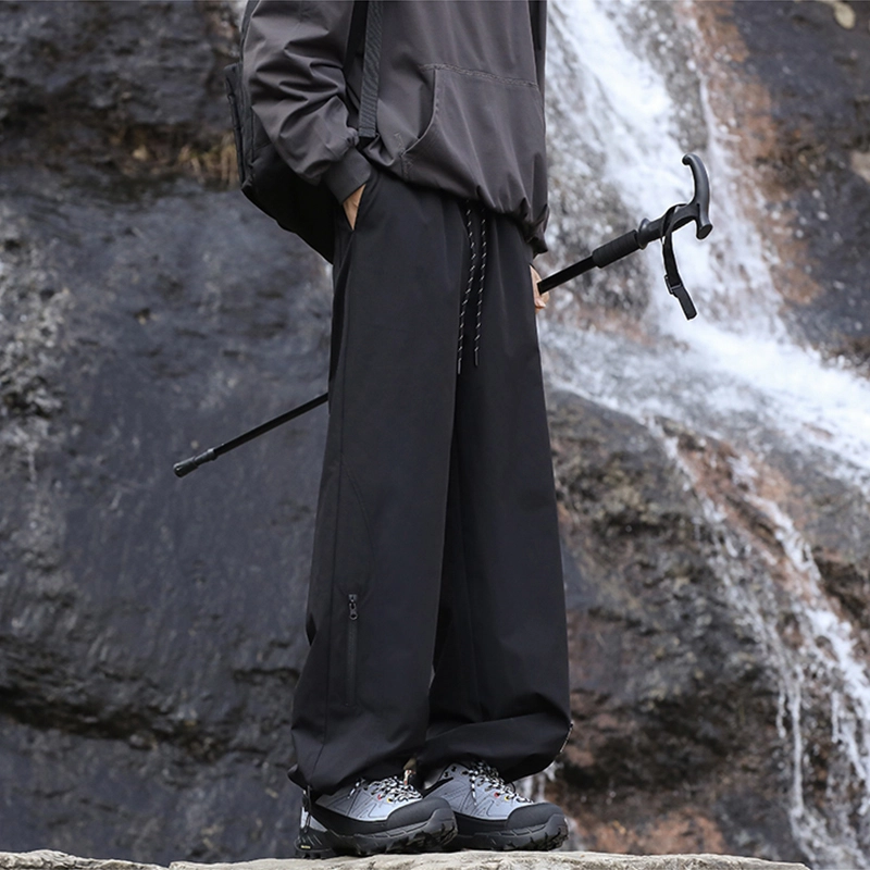 羽浅 山系户外登山机能裤徒步直筒长裤子休闲裤 男女同款