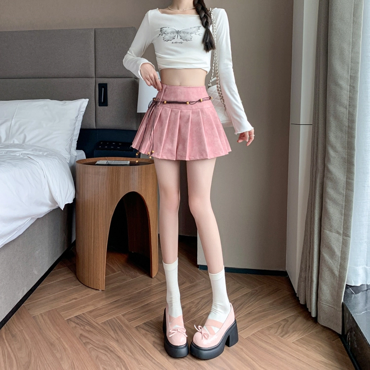 水中花 舒适简约通勤百搭休闲短裙 女款