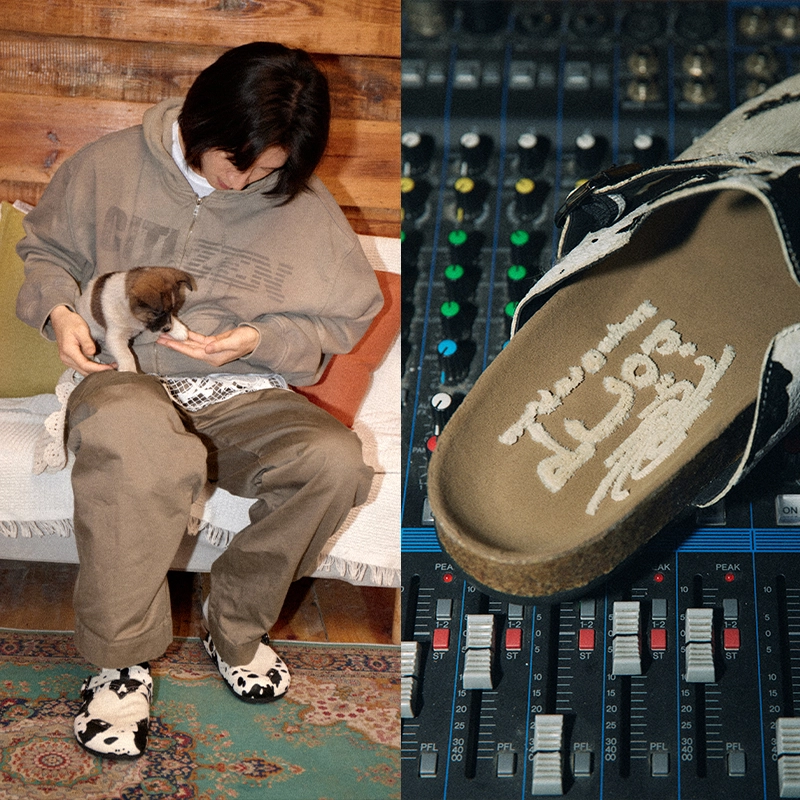 CONP Conp For Sun HeartClosed-Toe Slides