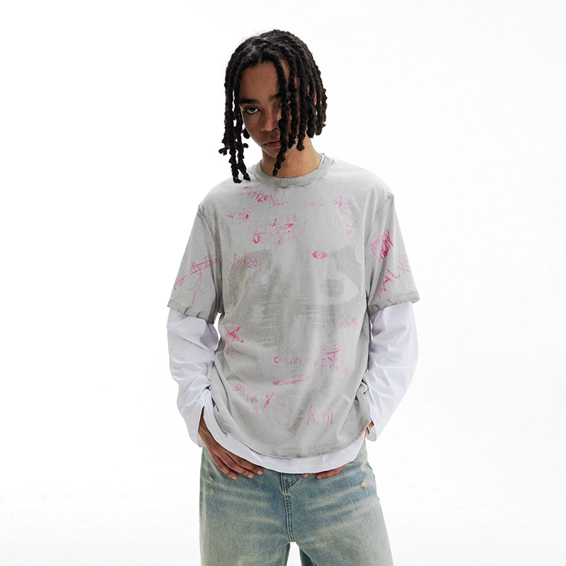 CONP 24SS Pink Chaos T