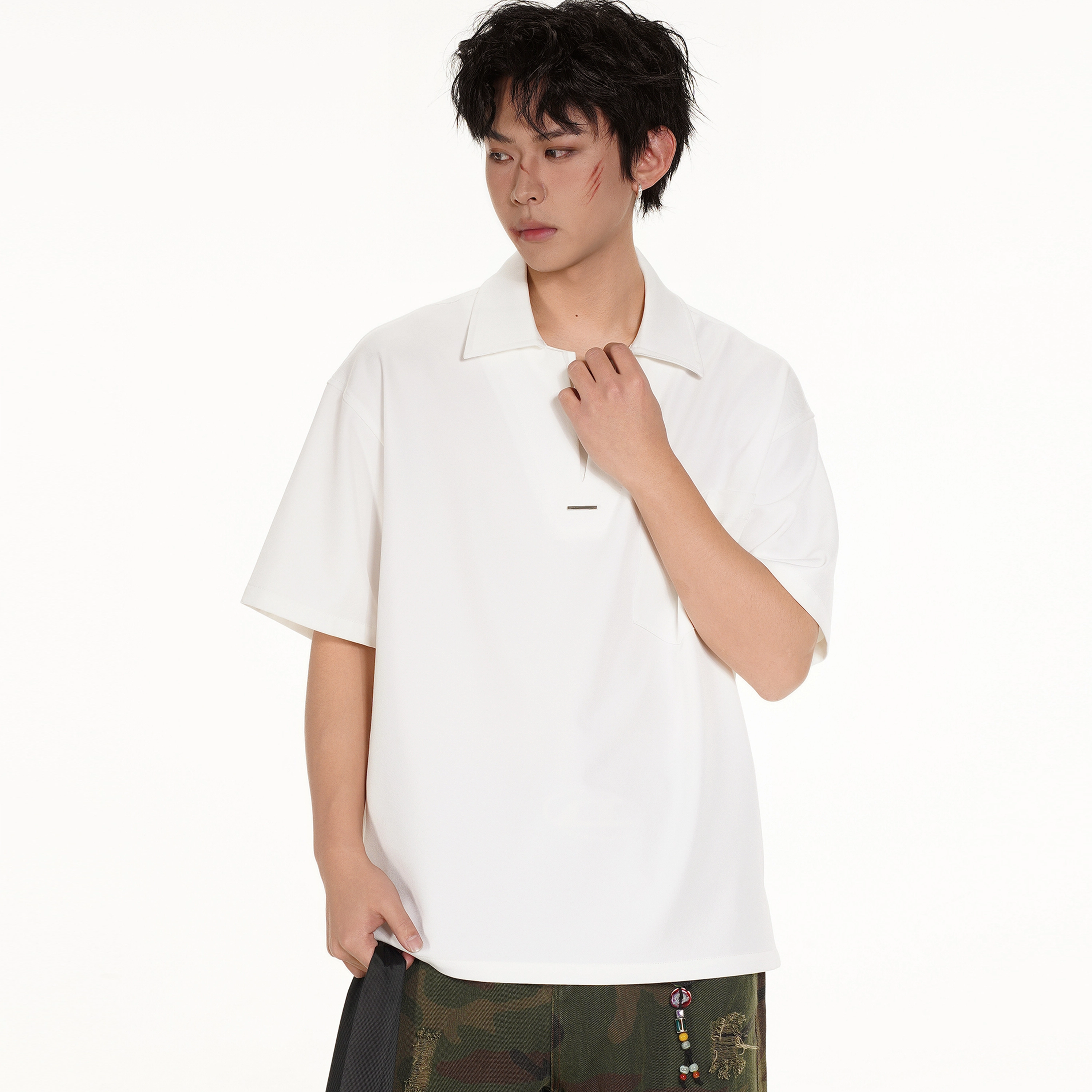 MARK WAFFLE Polo