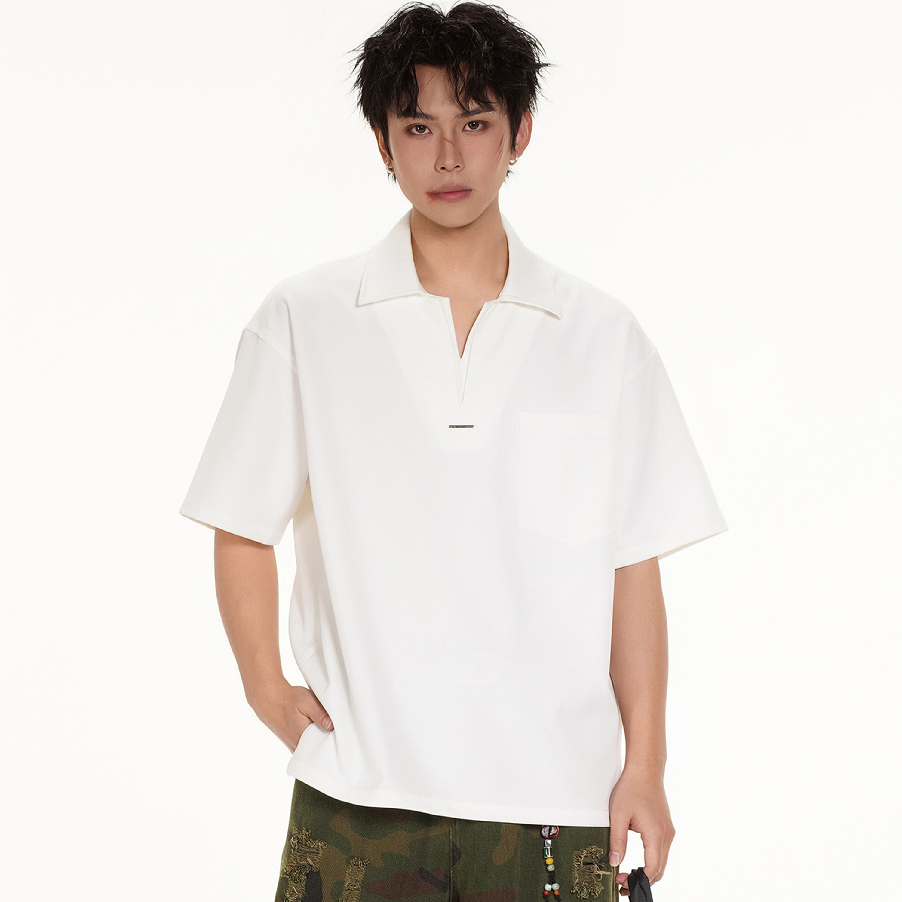 MARK WAFFLE Polo