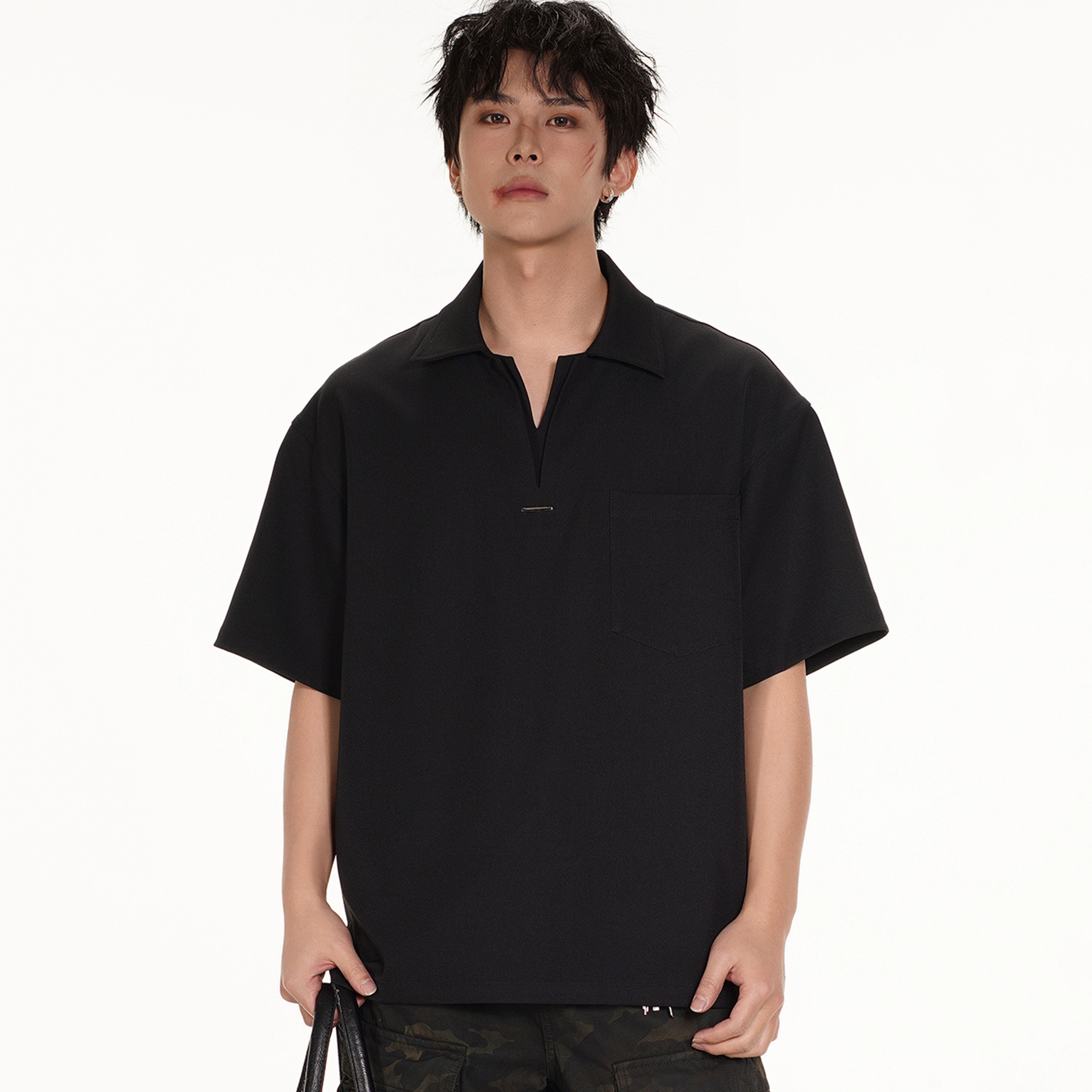 MARK WAFFLE Polo