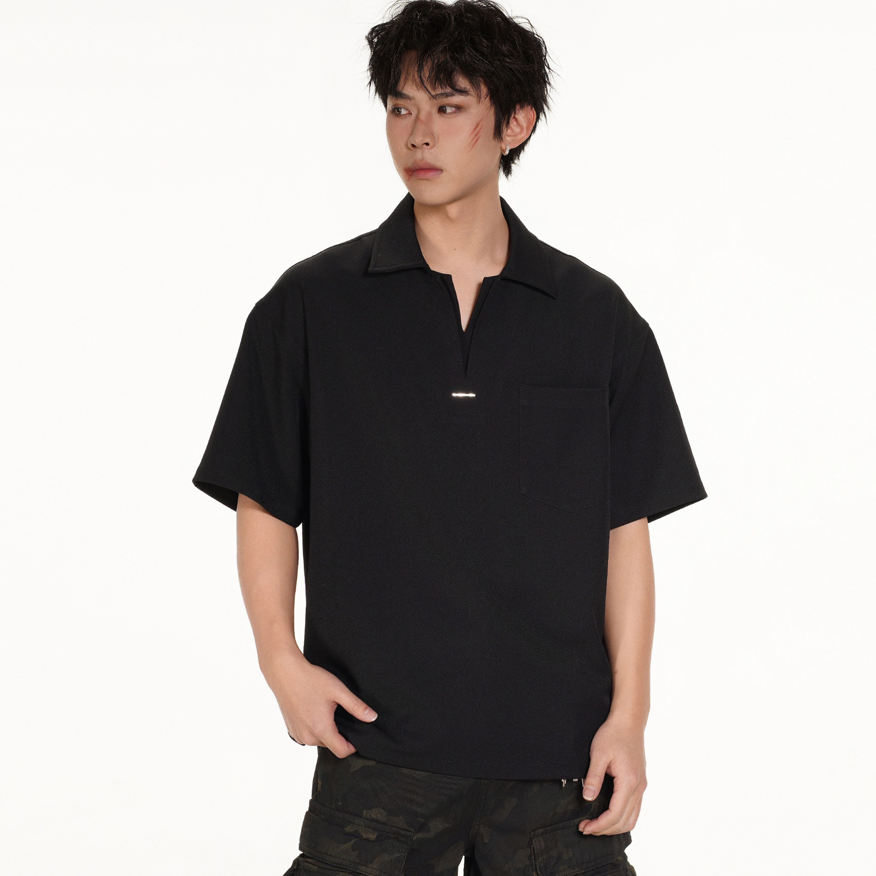MARK WAFFLE Polo