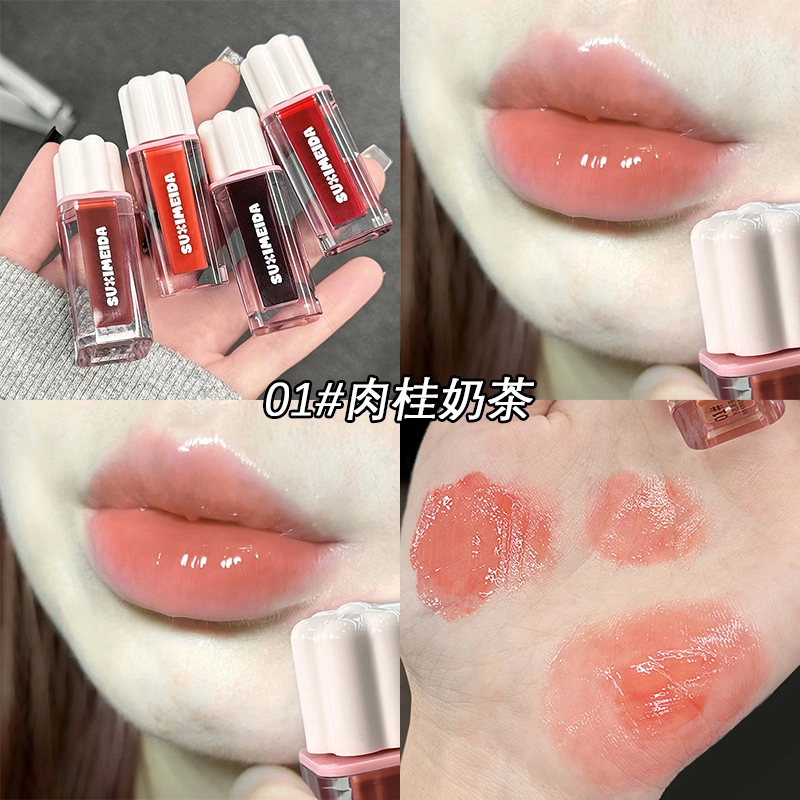 苏西美搭 清透亮颜唇釉 镜面 易上色自然玻璃唇亮泽显白
