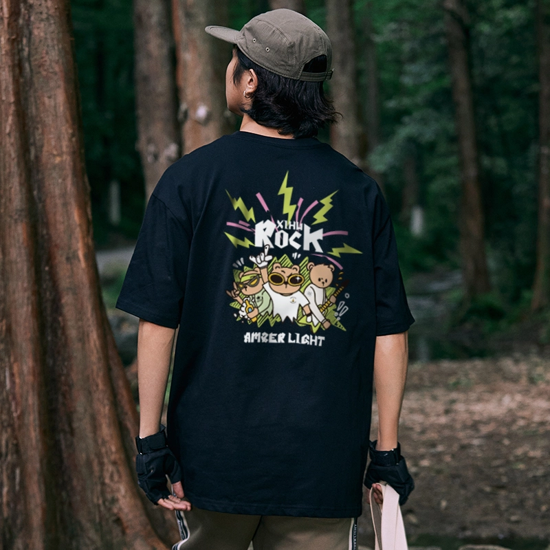 AMBER LIGHT x XIHU ROCK T