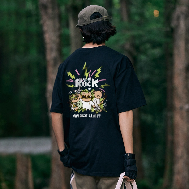 AMBER LIGHT x XIHU ROCK T