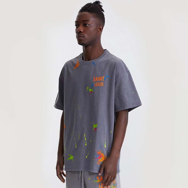 SSSAINT LOUIS magic neon tee