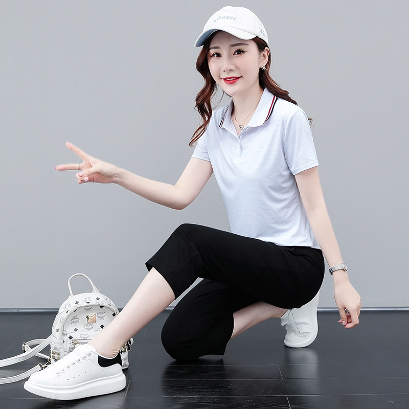 左岸 百搭舒适时尚简约休闲套装 女款