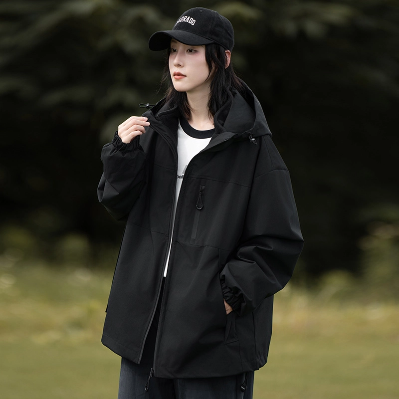 左岸 美式潮牌山系户外三合一防风保暖外套男可拆卸冬季旅游登山服夹克 男款