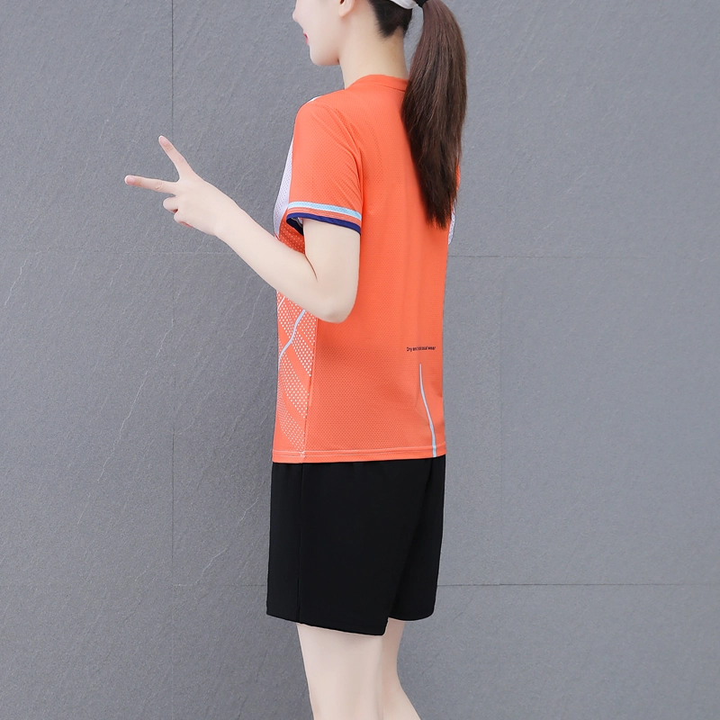 左岸 冰丝速干衣短裤运动休闲套装 女款