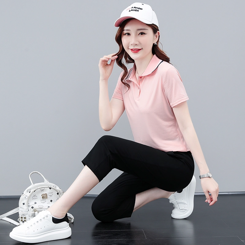 左岸 百搭舒适时尚简约休闲套装 女款