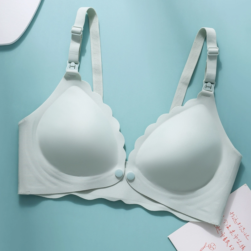 浪莎 薄款 无痕迹 聚拢 透气舒适 哺乳文胸