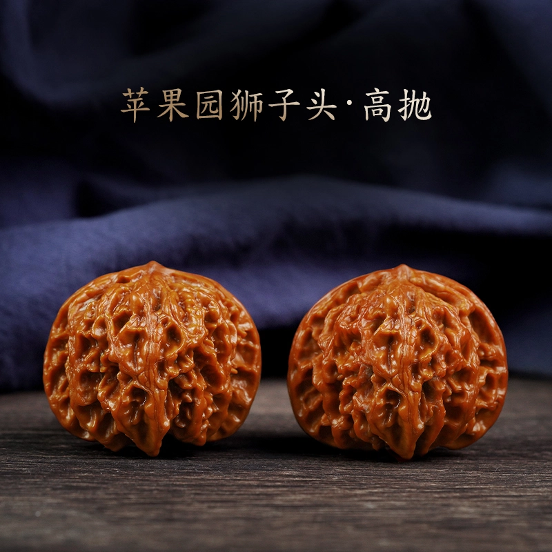 【精选配对】 达隆 精品级狮子头 财源滚滚麒麟官帽诸事顺利高薪长伴四季发财福气满满 #好运 文玩核桃 解压手把件 男女同款情侣款