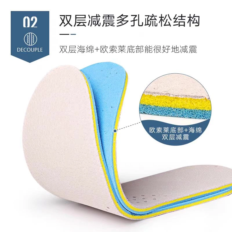 迈高乐 板鞋吸汗防臭透气减震帆布鞋小白鞋加厚减震软底舒适 表层猪皮 欧索莱底部 鞋垫 男女同款情侣款