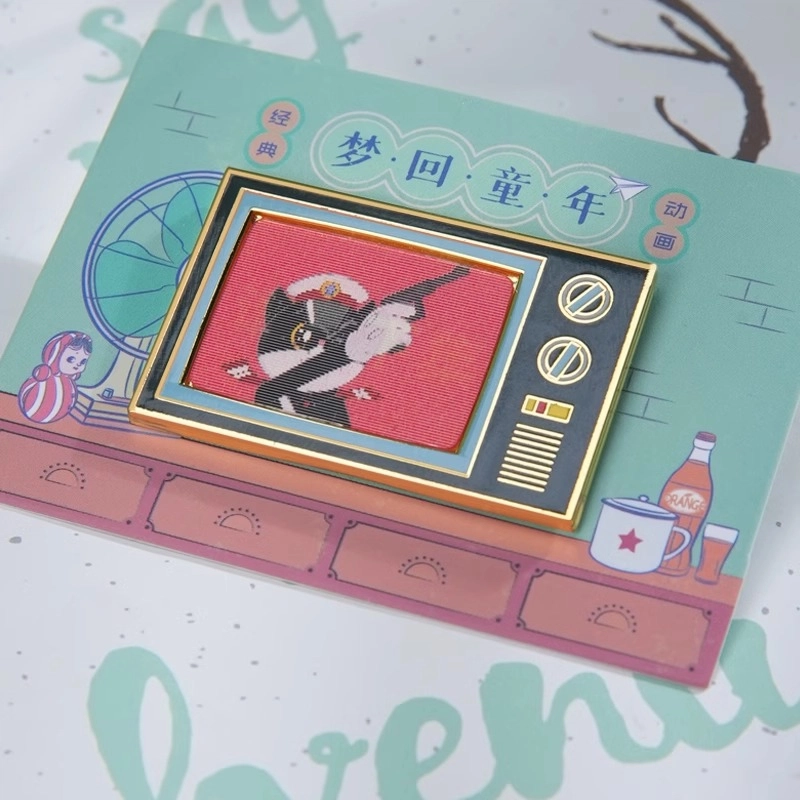 上美影 哪吒闹海大闹天宫勋章胸章饰品 个性可爱创意学生书包 徽章