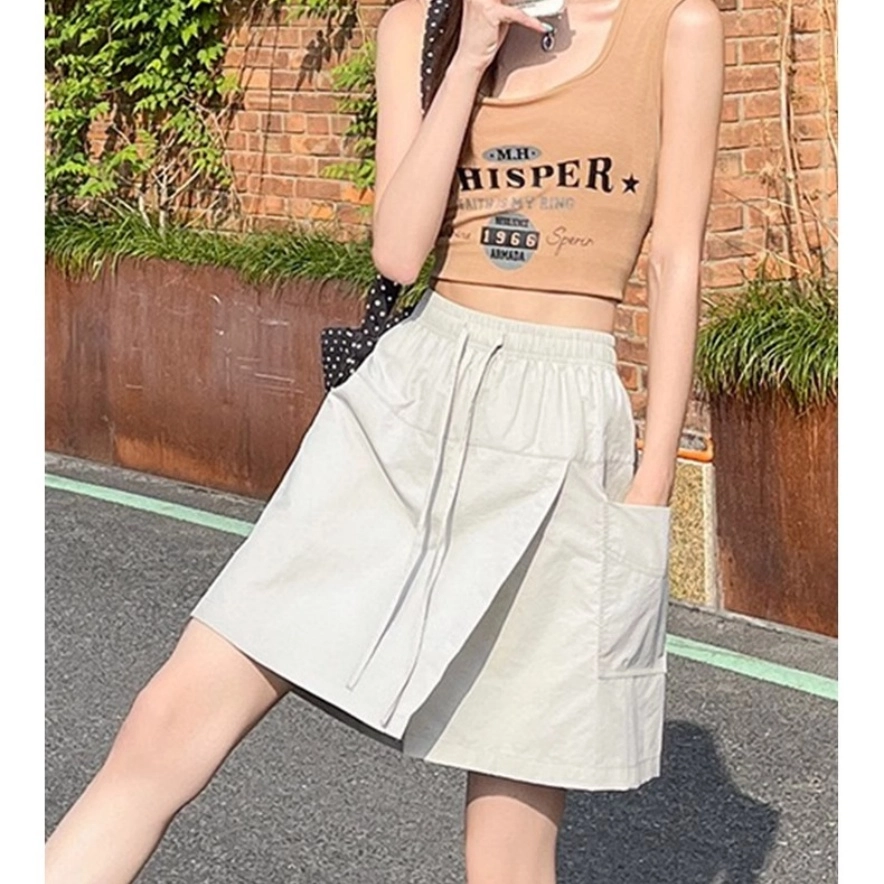 思蓓儿 时尚简约舒适百搭休闲短裙 女款