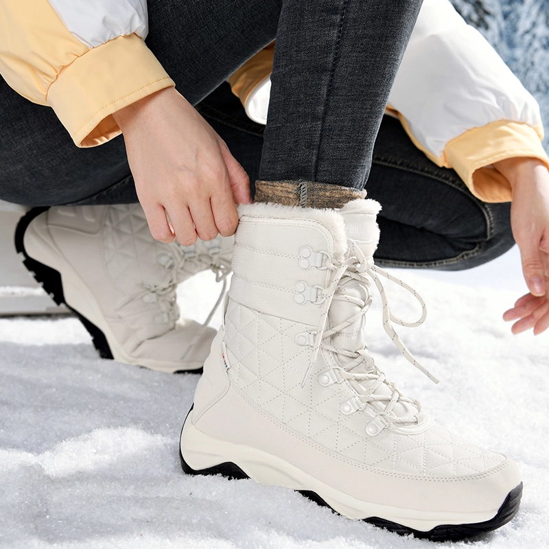 祥冠 防滑耐磨 高筒 雪地靴 男女同款