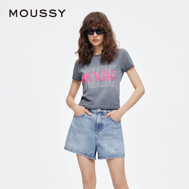 MOUSSY LOGO T