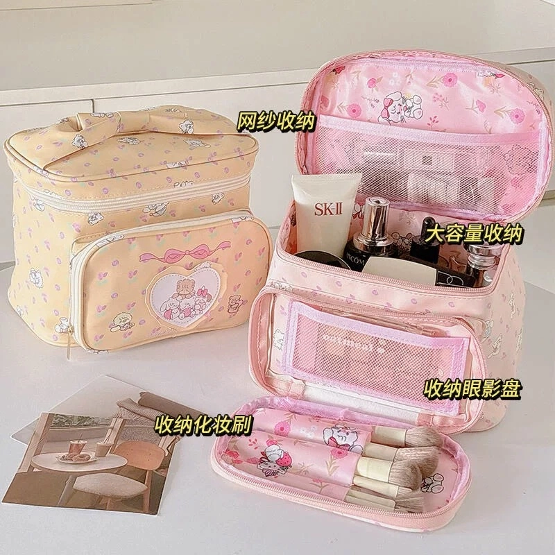 爱鼎琪可爱女便携大容量旅行包手提防水化妆品护肤品收纳包洗漱包